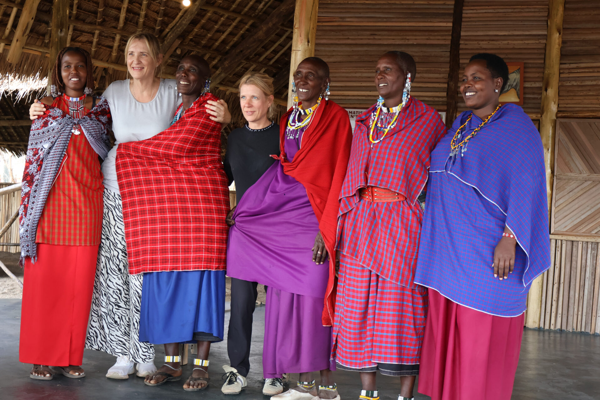 Maasai women